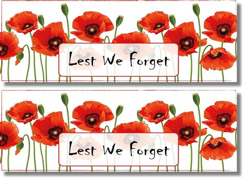 lest we forget banner for wreath